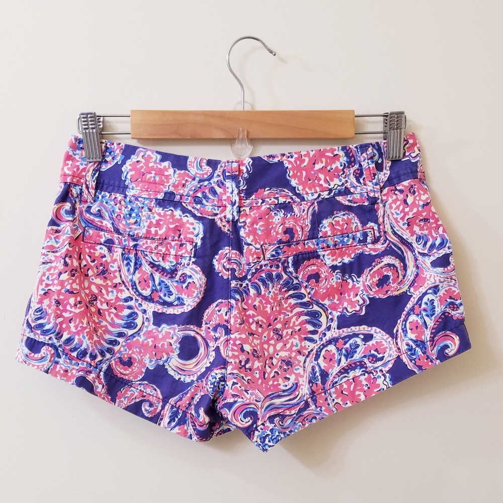 Lilly Pulitzer - Colorful Tropical Print Shorts (Bundle of 2) - Picture 5 of 16